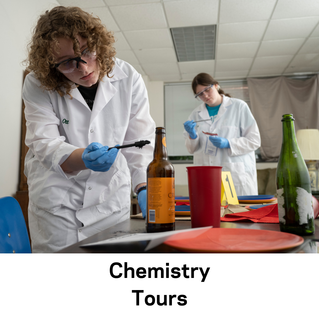 Image block that will take to you to a registration page for chemistry tours
