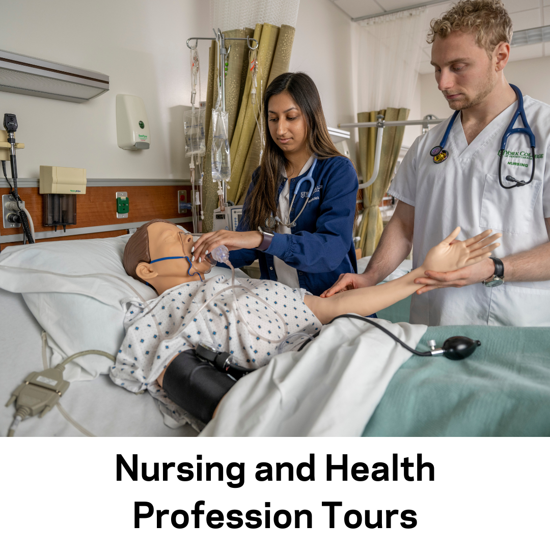 Image block that will take to you to a registration page for nursing tours