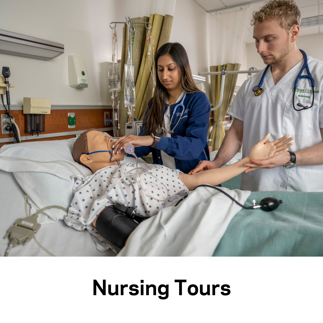 Image block that will take to you to a registration page for nursing tours